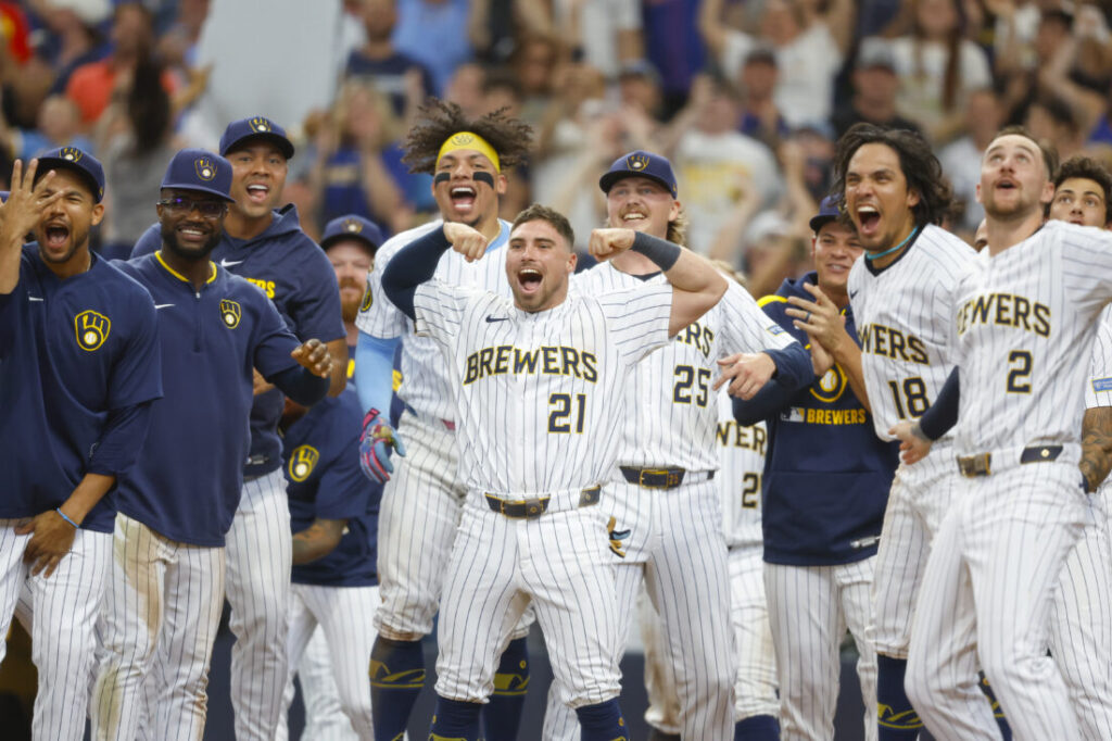 Mets Brewers Baseball